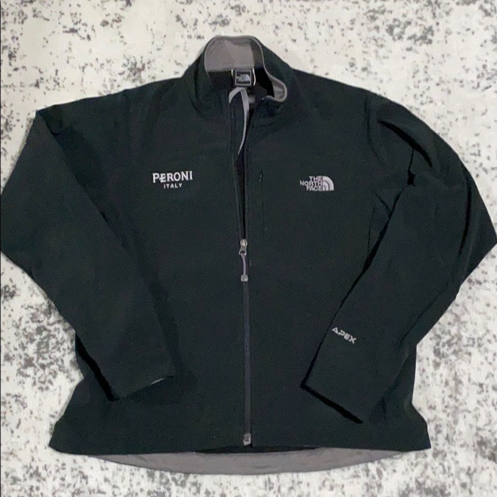 The North Face Black Apex softshell Jacket size L‎